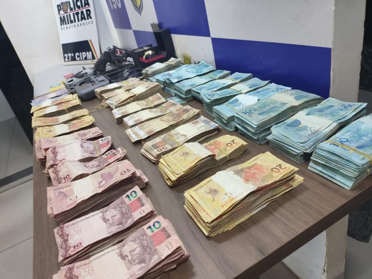 Quadrilha de assaltantes cai em Confresa