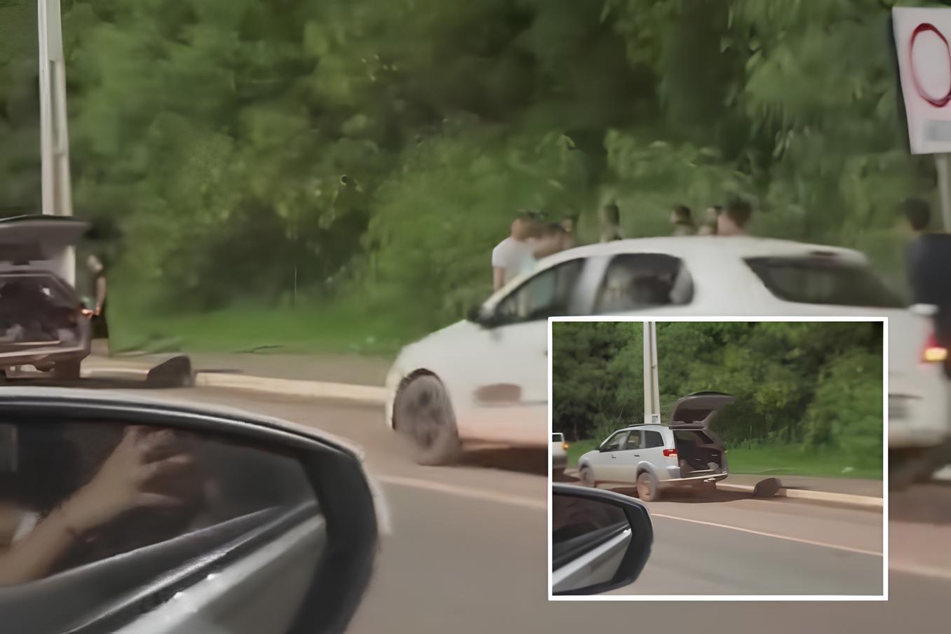 Buraco no começo da ponte na Mário Andreazza gera prejuízos para motoristas em Várzea Grande