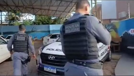 policial militar é confrontado por morador de Diamantino