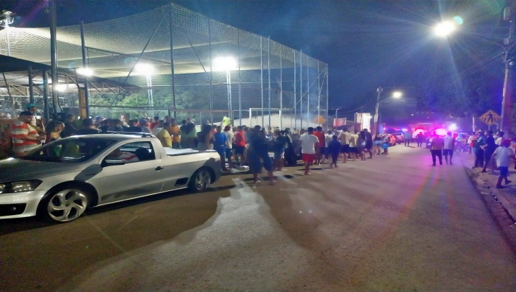 PM age e dispersa grupo de 500 pessoas em Várzea Grande