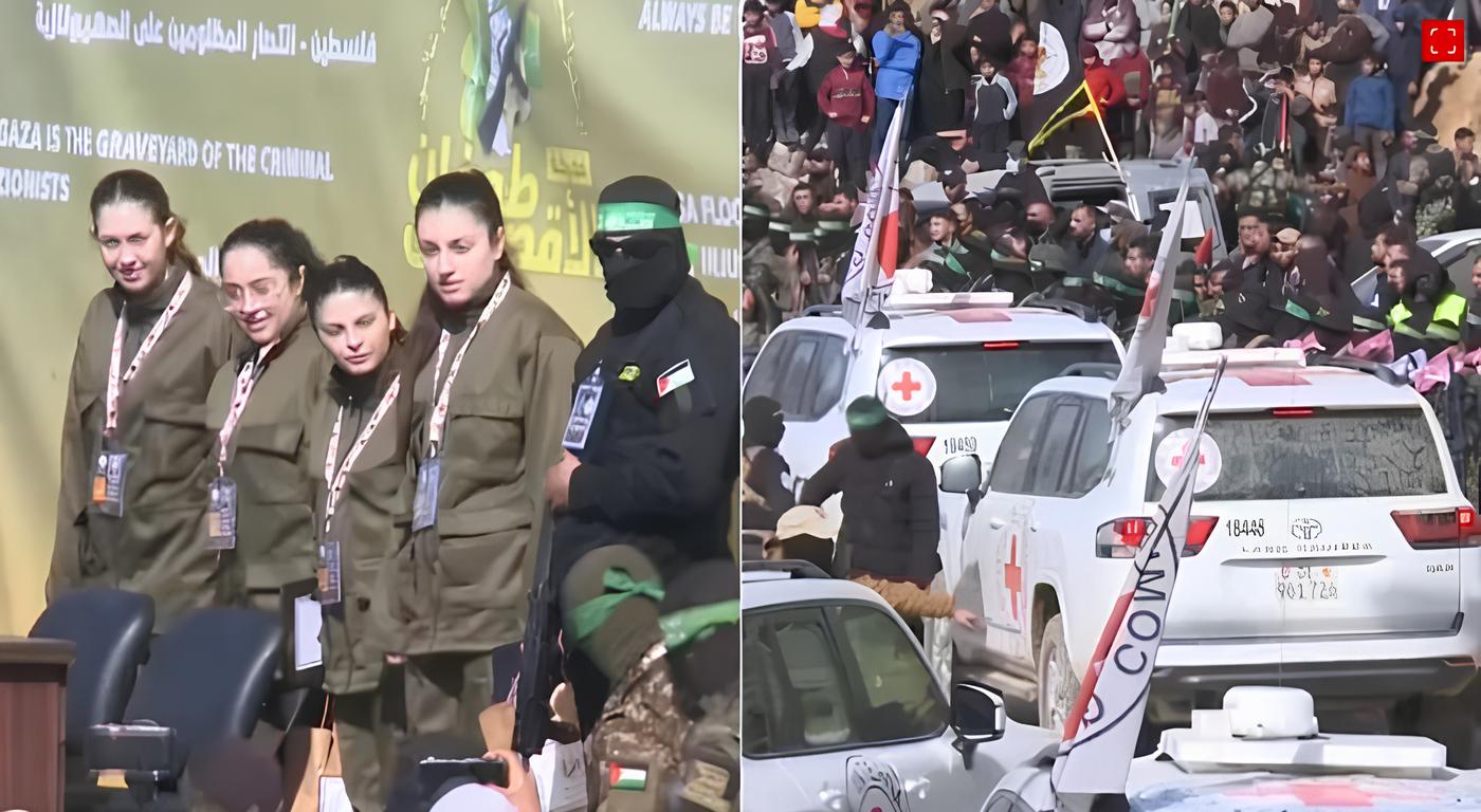 Hamas solta 4 reféns israelenses em acordo de cessar-fogo