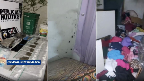 Bebê de 1 ano é resgatado em meio a ratos e drogas em Sorriso