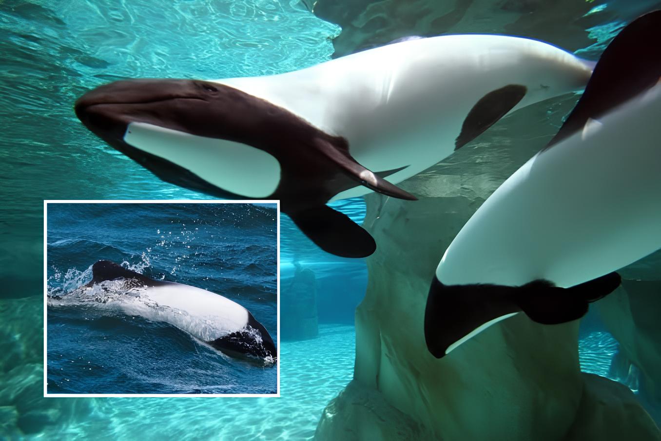 Encontro mágico com raro golfinho-panda, uma das menores espécies de golfinhos do mundo