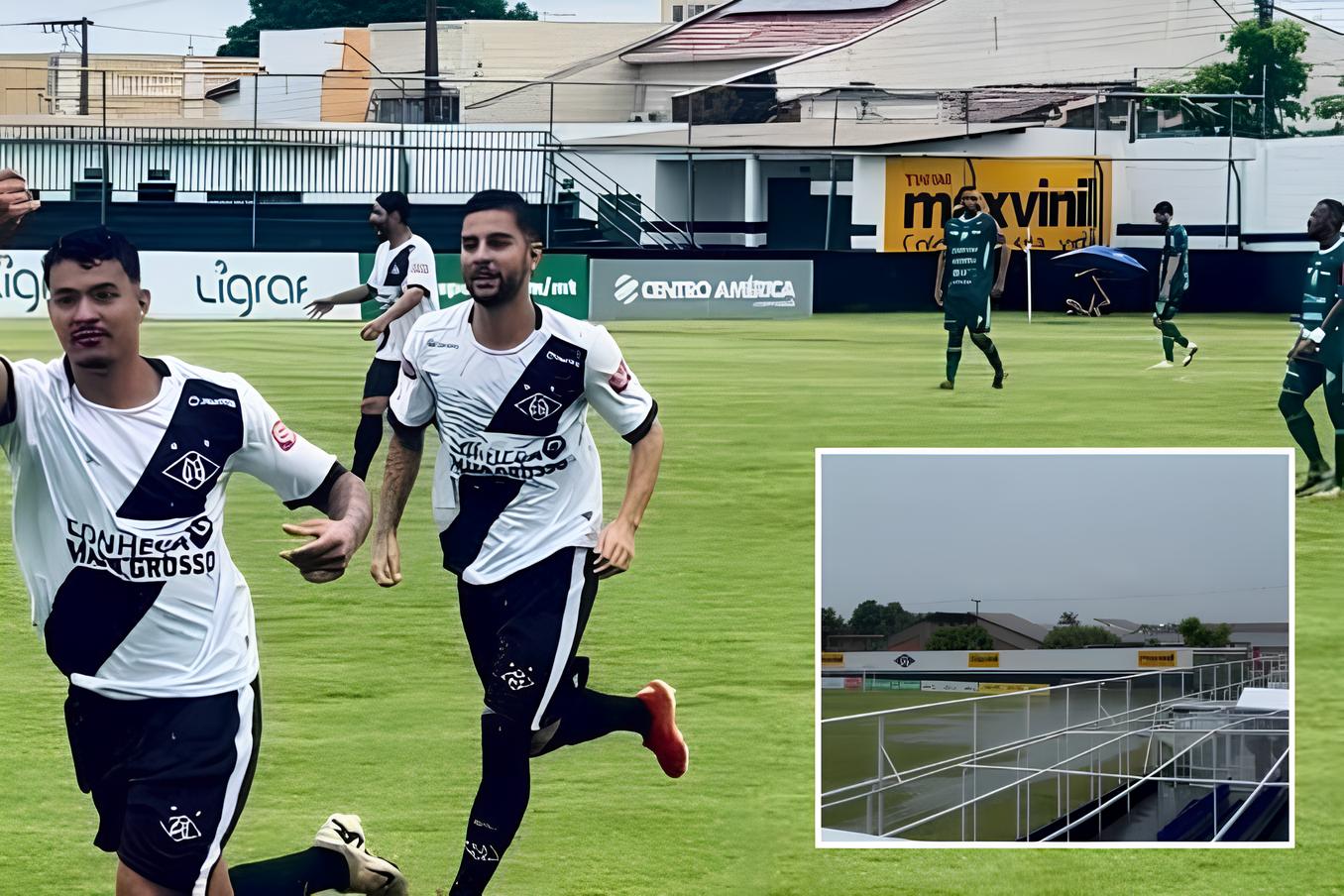 Atraso e falhas estruturais marcam jogo entre Mixto e Luverdense