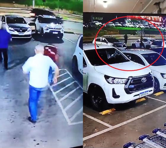 Homem tenta furtar supermercado em Cuiabá