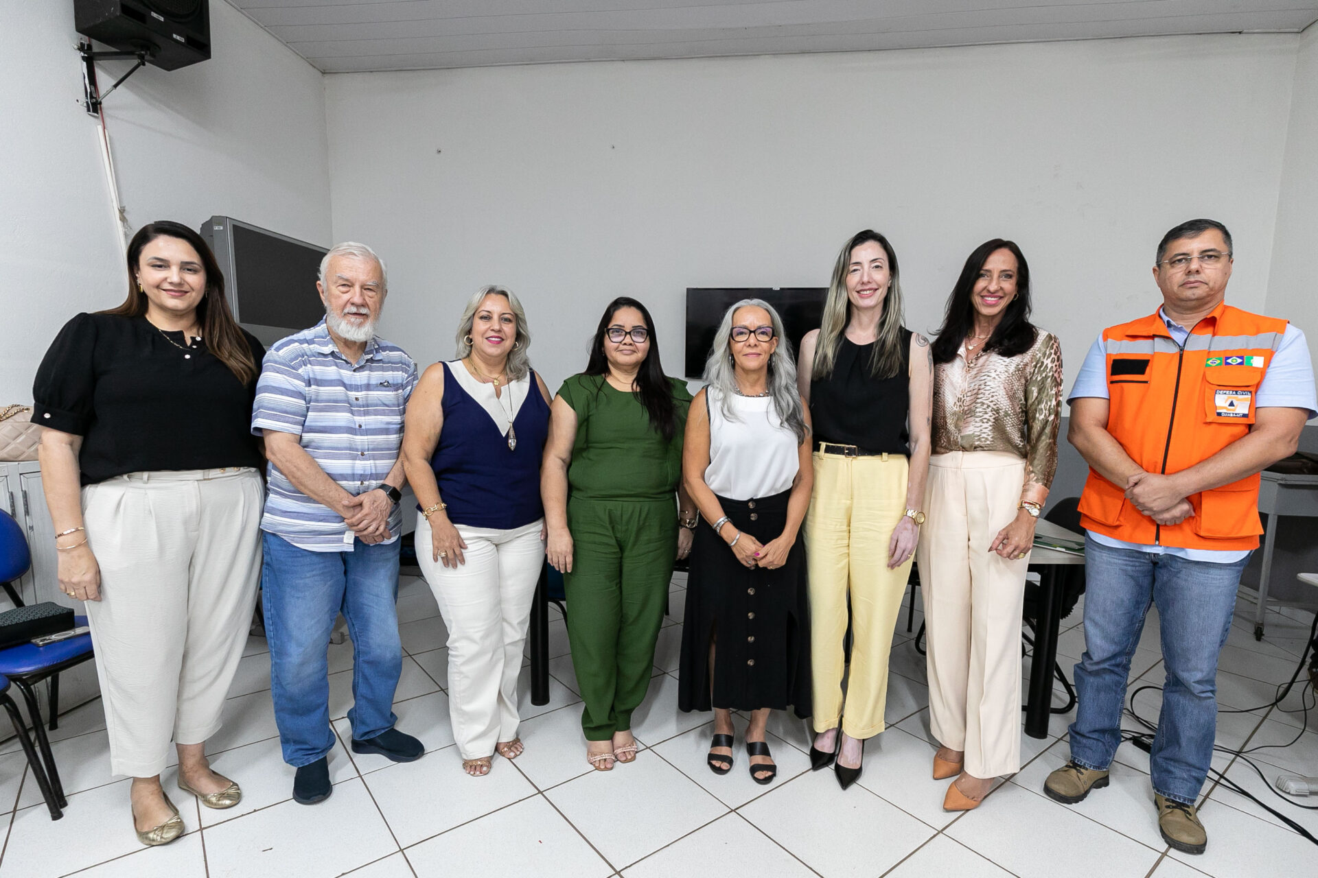 Representantes de diversos setores da SMS