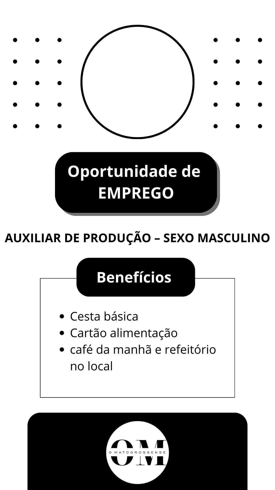 Auxiliar de produção