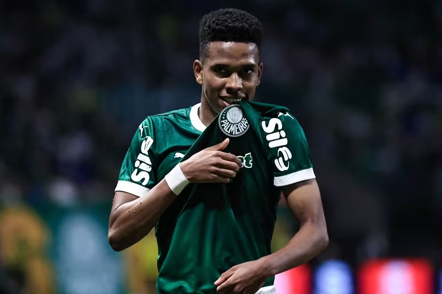 Estêvão brilha, Palmeiras atropela Ceará e mantém sequência invicta rumo às oitavas da Copa do Brasil; veja os gols