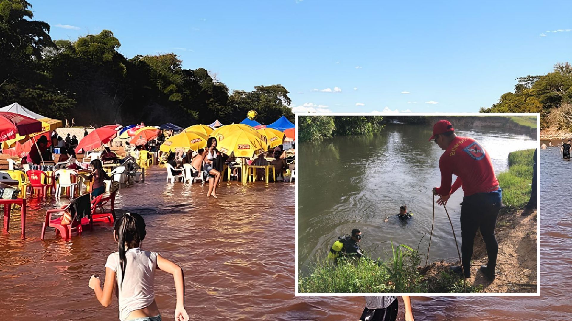 Jovem de 17 anos morre afogado em Barra do Garças antes da abertura da temporada de praia; veja vídeo