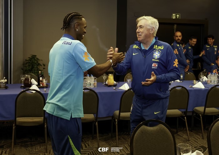 Ancelotti estreia no comando do Brasil: pressão, tabu e transmissão ao vivo