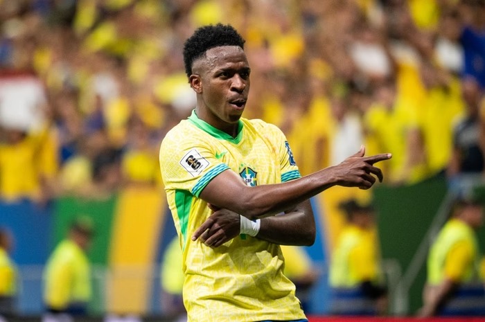 Com Vini Jr de 10, CBF divulga numeração oficial da Seleção Brasileira
