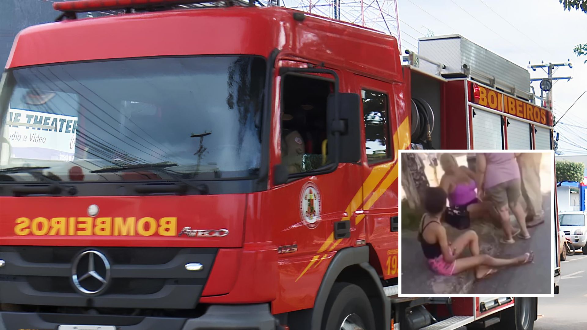 Mulher desaba ao ver sua casa em chamas em Várzea Grande; veja vídeo