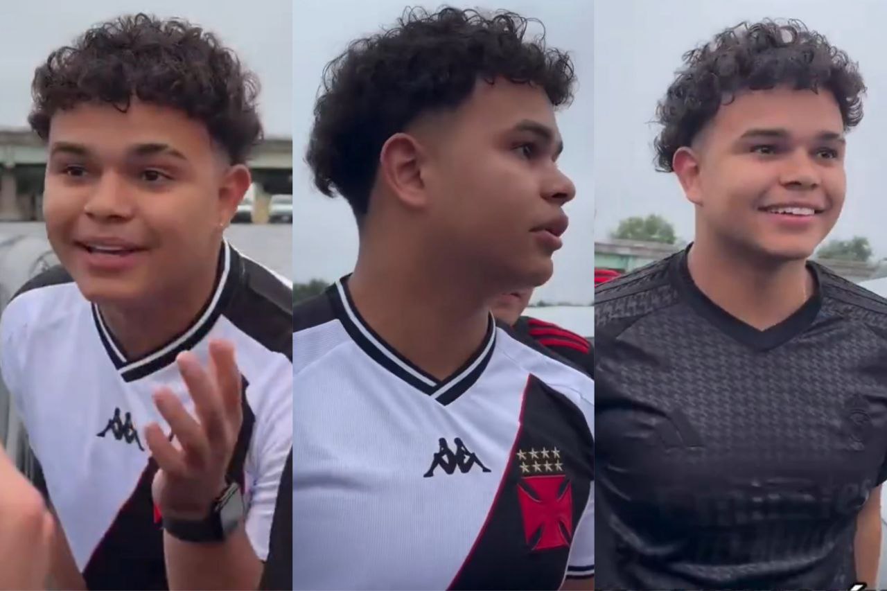 Vascaíno é obrigado a tirar camisa antes de jogo do Flamengo no Mundial e troca por do Real Madrid; veja vídeo