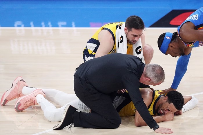 Choque na NBA! Haliburton rompe tendão de Aquiles e só volta em 2026; veja o momento