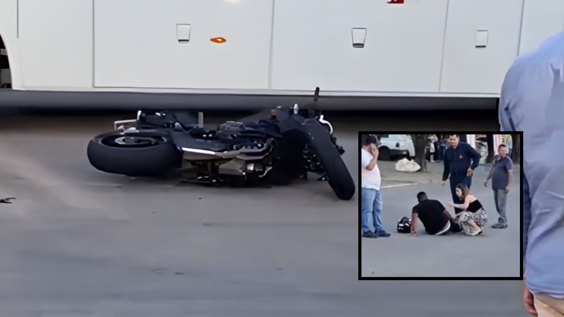 Motociclista sofre acidente grave em avenida movimentada de Alta Floresta; veja vídeo