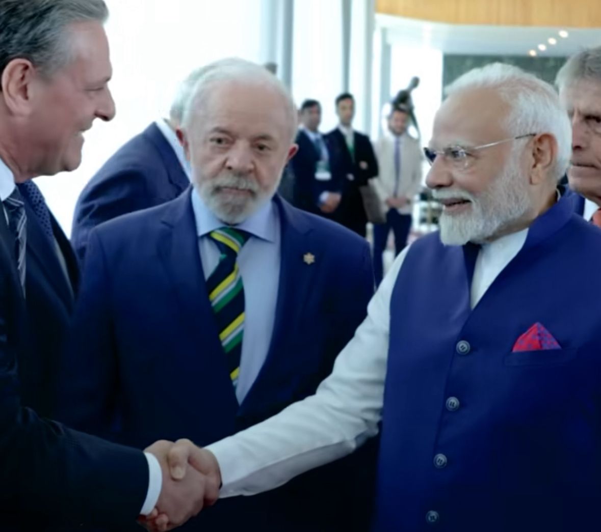 Lula encerra visita de Modi e reforça laços entre Brasil e Índia; Veja vídeo