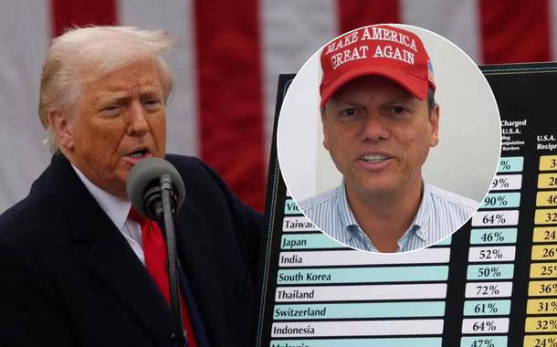 Tarcísio de Freitas endossa fala de Trump e culpa Lula por tarifa de 50% aos EUA; Veja vídeo
