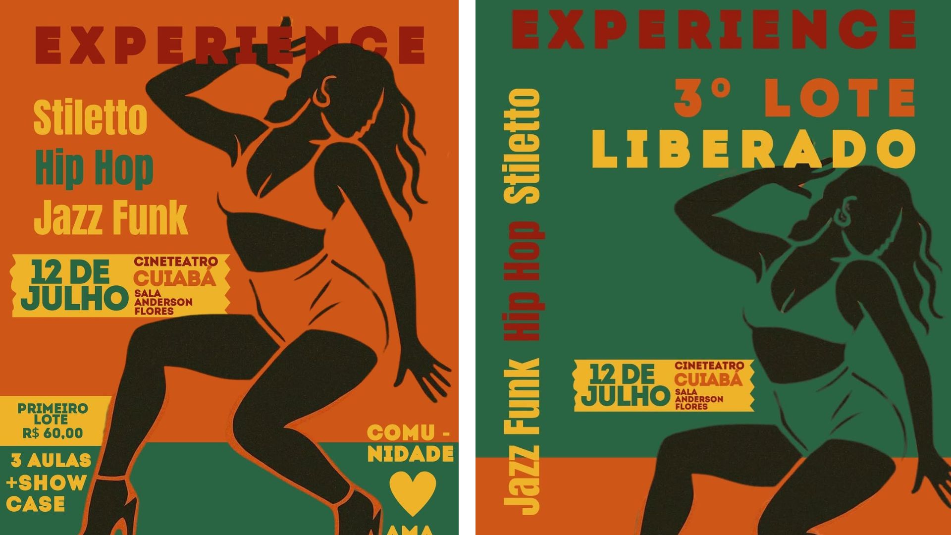 Evento de dança em Cuiabá promete tarde de liberdade, expressão e movimento no Cine Teatro; veja vídeo