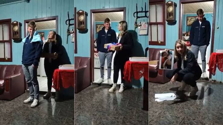 Mulher faz “chá revelação” de traição, expõe marido e mostra provas contra o homem