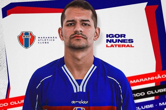 Vídeo: jogador do Maranhão é atingido por linha de pipa em jogo da Série D