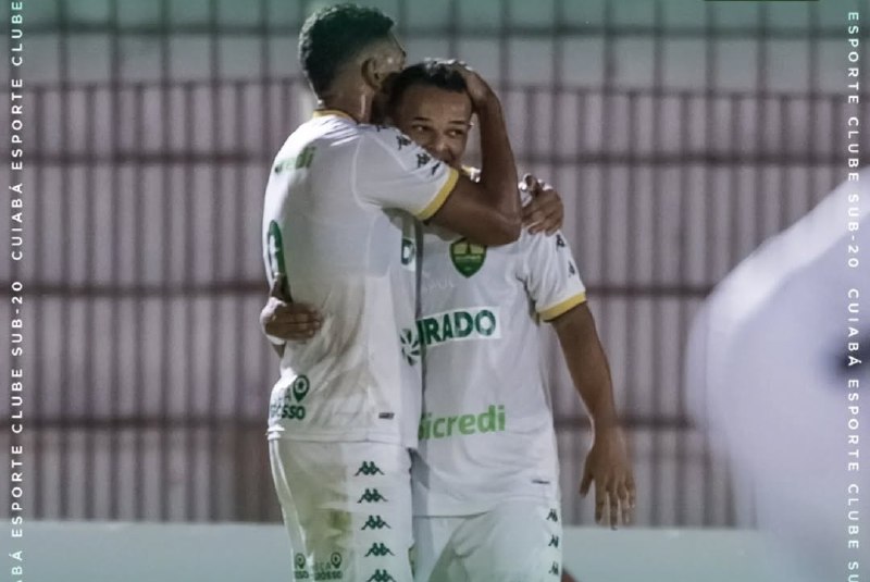 Cuiabá Sub-20 atropela Vila Aurora com 13 gols e dispara na liderança do estadual