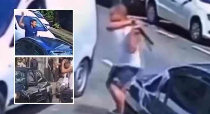 Confusão entre motoristas termina em pauladas e pedrada na cabeça