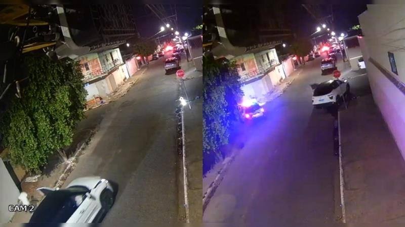 Traficante salta de carro em movimento durante fuga