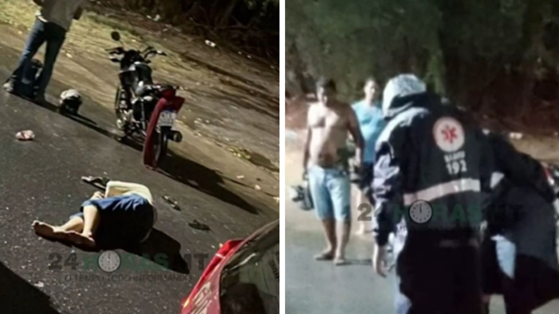 Motorista embriagado atropela pedestre em Várzea Grande; veja vídeo