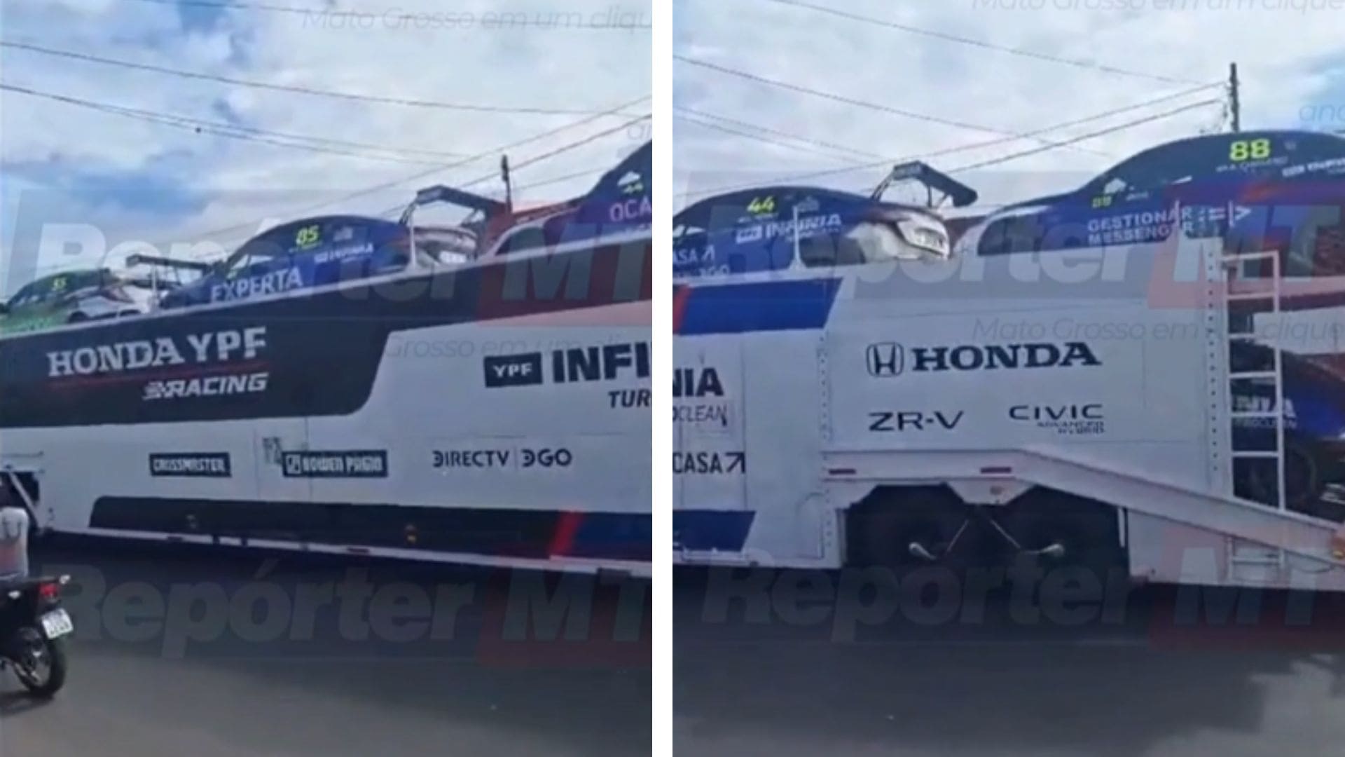 Carros da Stock Car chegam a Cuiabá para etapa histórica e inauguração do autódromo; veja vídeo