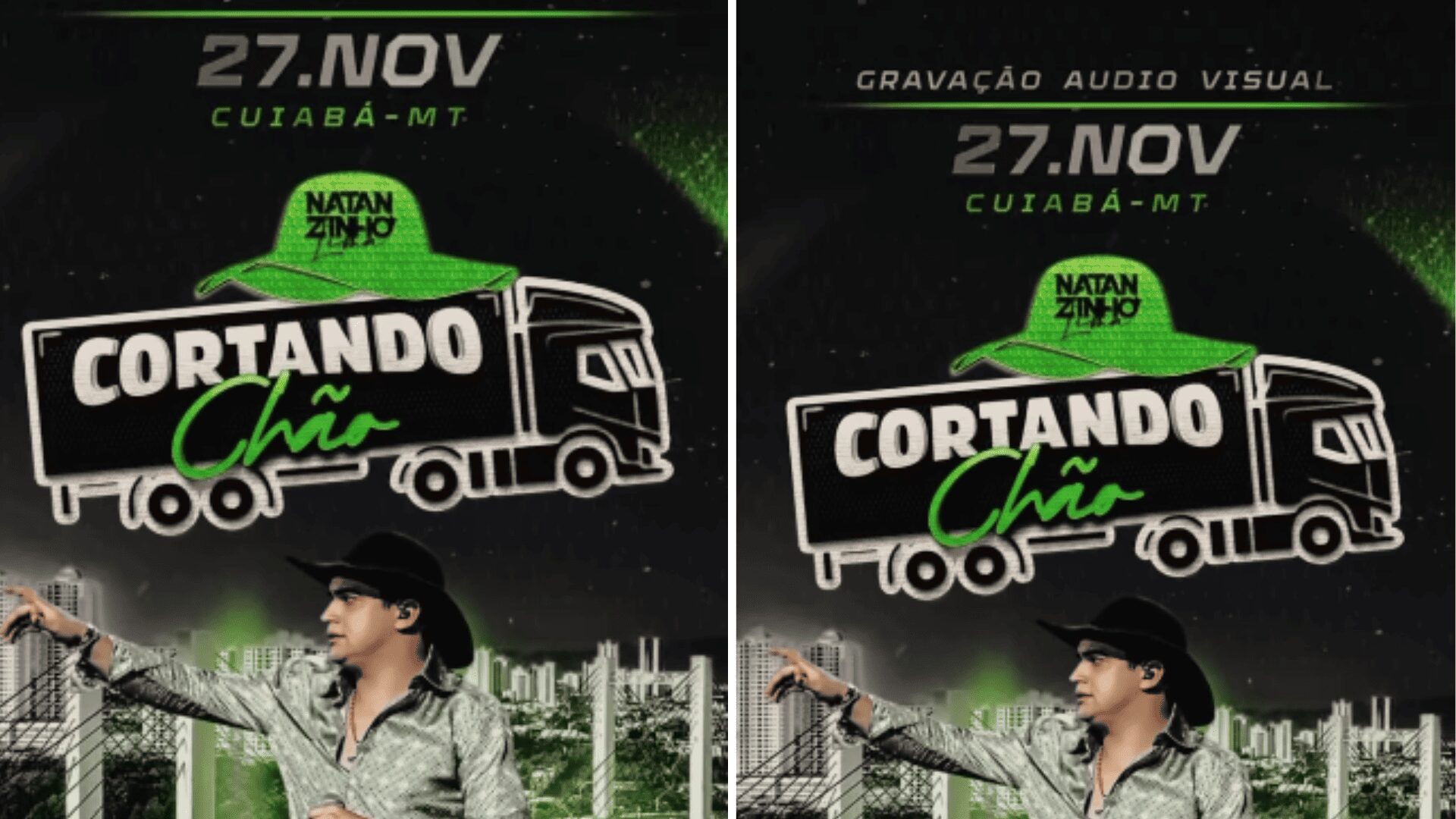 Parque Novo Mato Grosso será palco da gravação do novo DVD de Natanzinho