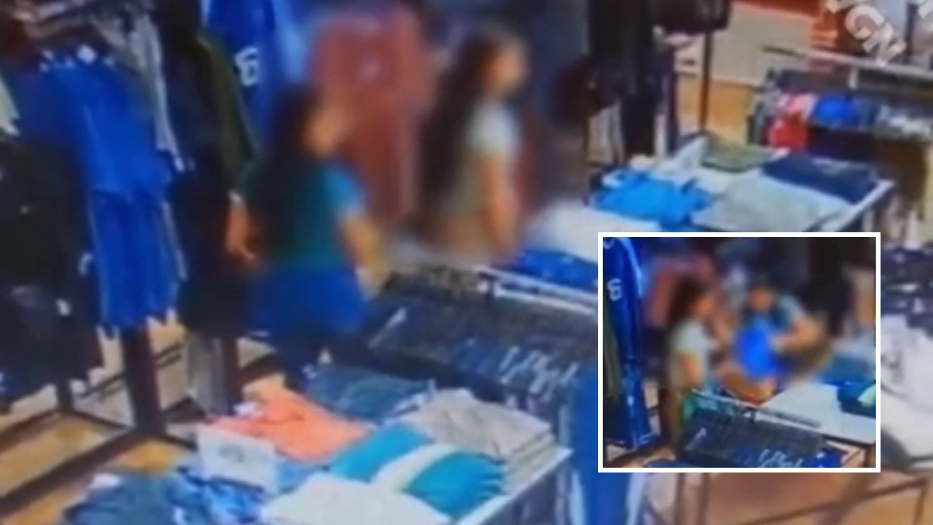 Mulher é presa após furtar 47 peças de roupa em loja de shopping em Várzea Grande; veja vídeo