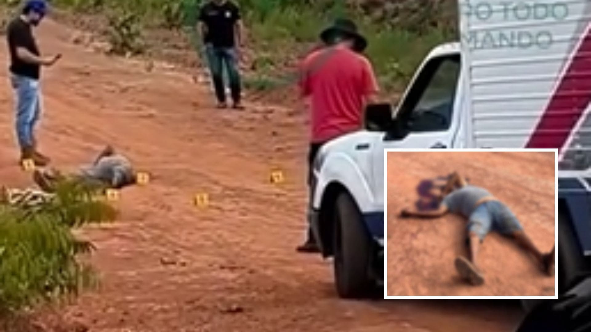 Corpo de “Gordo Tapeceiro” é encontrado em estrada próxima ao lixão em Diamantino; veja vídeo