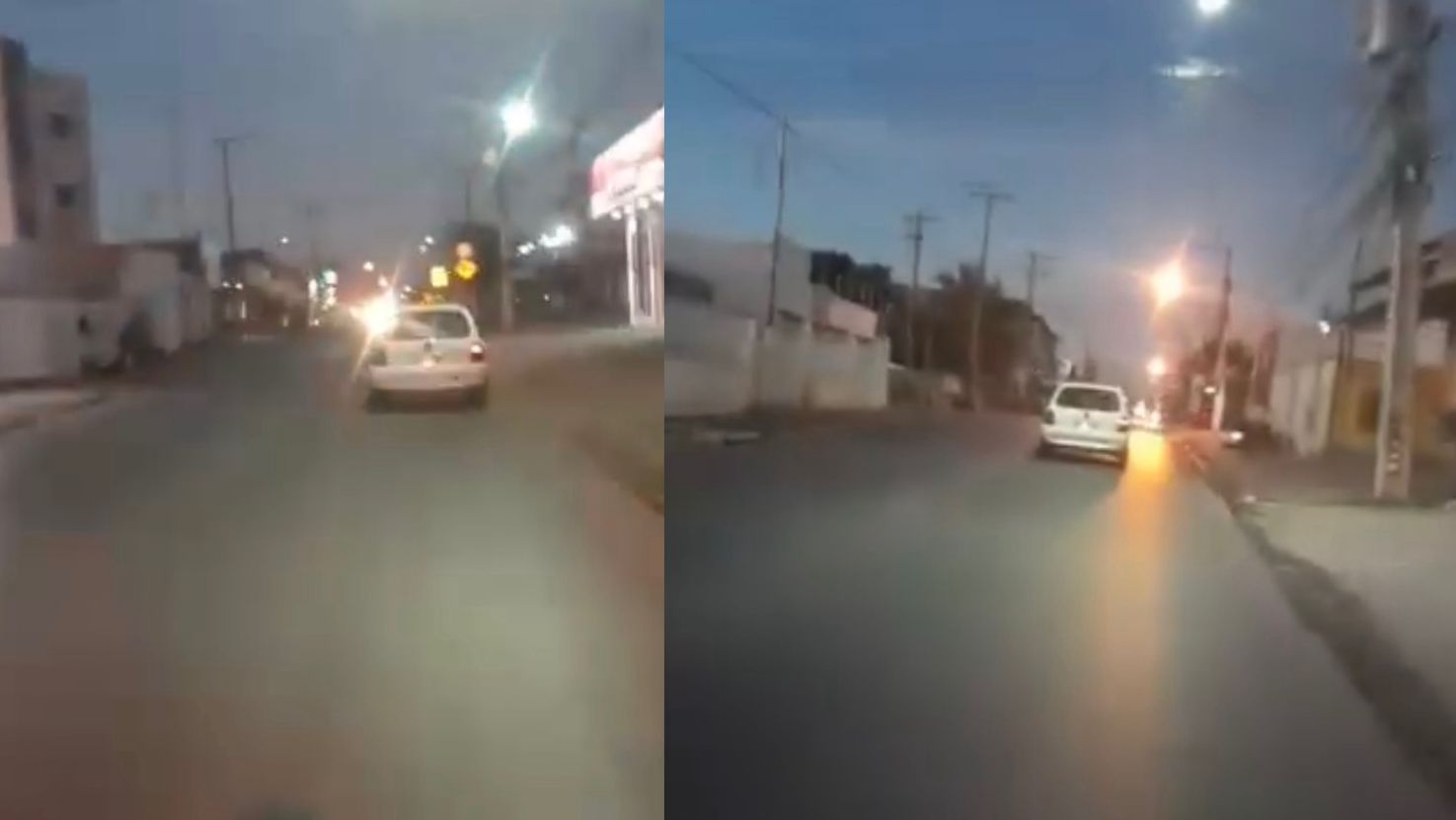 motorista bêbado invade contramão e atinge ciclista em Cuiabá