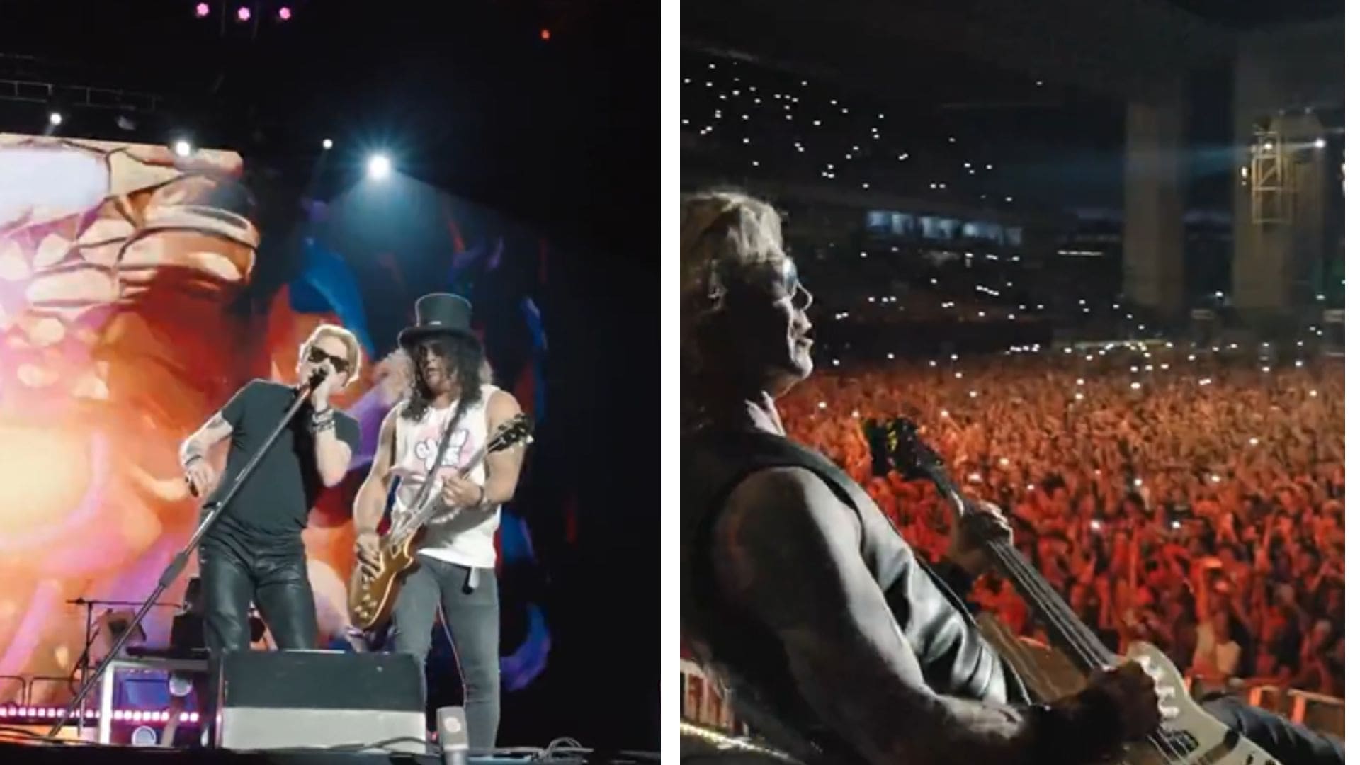 Guns N’ Roses relembra show em Cuiabá e sugere possível retorno ao Brasil em 2026; veja vídeo