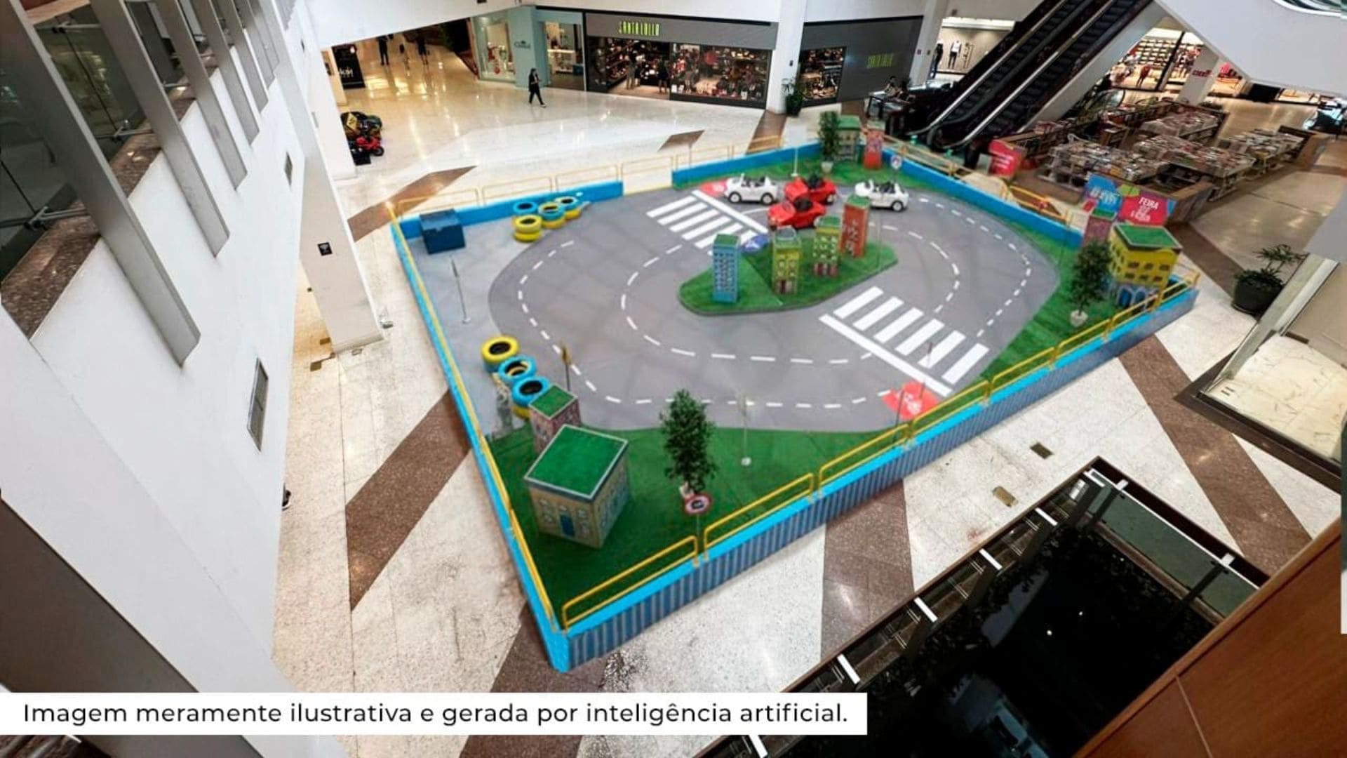Minicidade no Goiabeiras Shopping aposta em diversão educativa nas férias