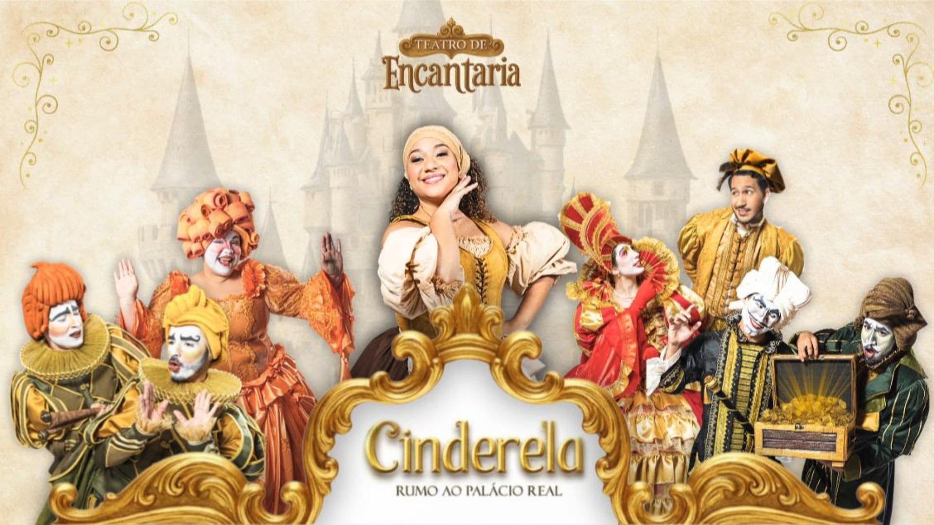 Nova versão de Cinderela mistura fantasia e temas atuais em espetáculo no Cine Teatro Cuiabá