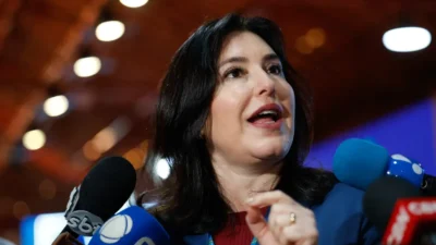 Simone Tebet questiona emendas e expõe peso da dívida no Orçamento federal; veja vídeo