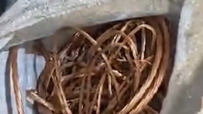 Investigação desmonta esquema que desviava cabos e metais de concessionárias; Veja vídeo