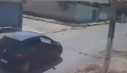 Acidente grave é registrado no bairro Santa Maria, em Várzea Grande; Veja vídeo