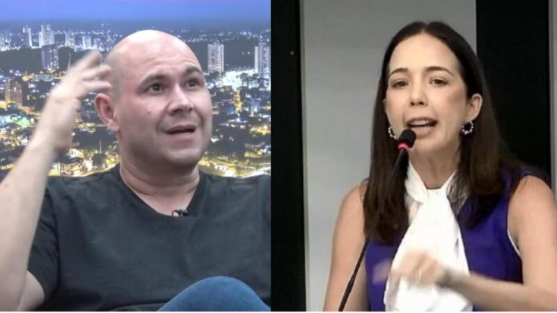 Abilio Brunini e Maysa Leão trocam acusações e confronto marca ida do prefeito à Câmara de Cuiabá; veja vídeo