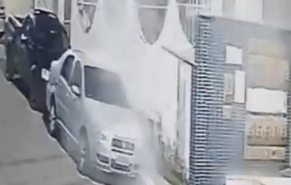 Caixa d’água rompe em prédio e causa estragos em imóveis vizinhos; Veja vídeo