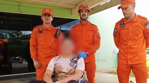 Adolescente despenca em cisterna de 16 metros em Barra do Garças; veja vídeo