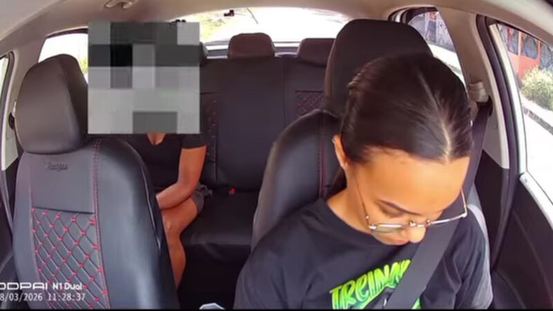 Corrida de aplicativo termina com cena curiosa após passageira bater porta do carro várias vezes; Veja vídeo