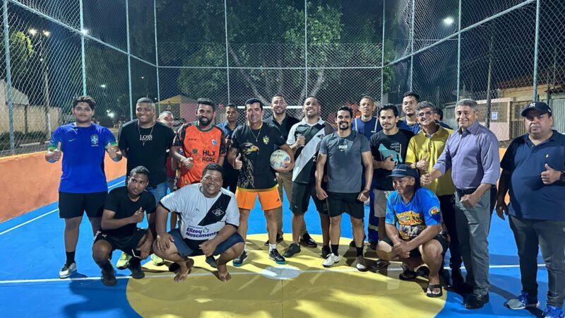 VÍDEO: Quadra da Praça Edir Benedito Barreto é revitalizada e reaberta para moradores do CPA 4