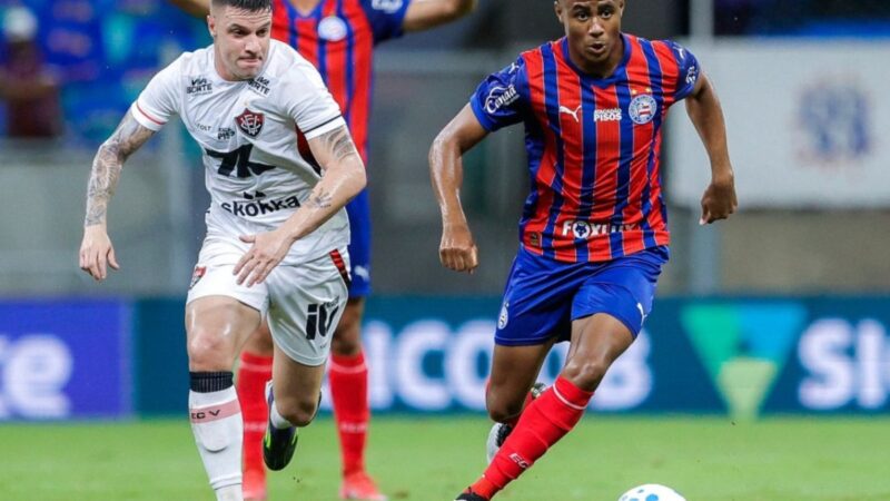 Ba-Vi tem gols nos acréscimos e termina empatado pelo Campeonato Brasileiro; veja os gols