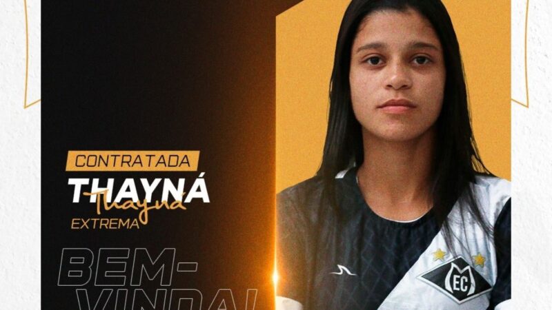 Mixto reforça ataque das Tigresas com contratação de Thayná para temporada decisiva