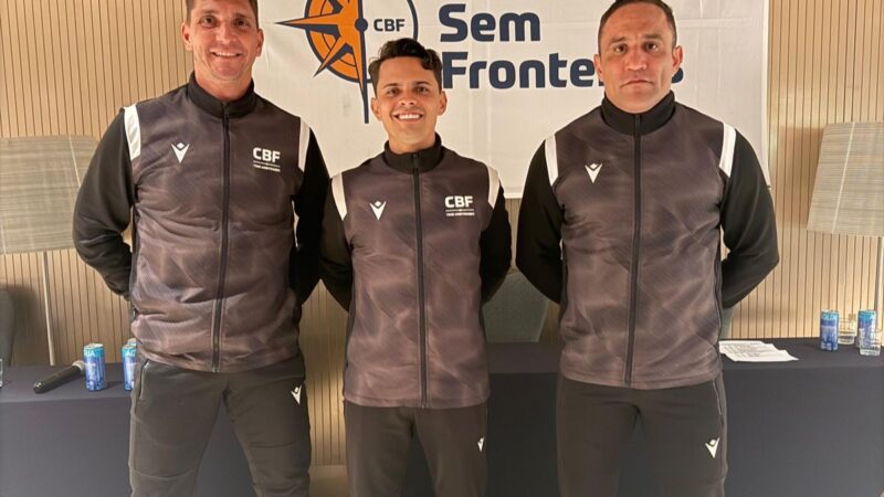 Árbitros de Mato Grosso participam de pré-temporada da CBF e entram no radar nacional