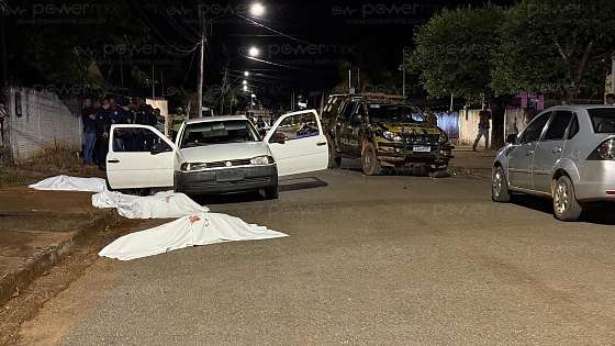 Troca de tiros com a Polícia Militar termina com quatro mortos no interior de MT; veja vídeo