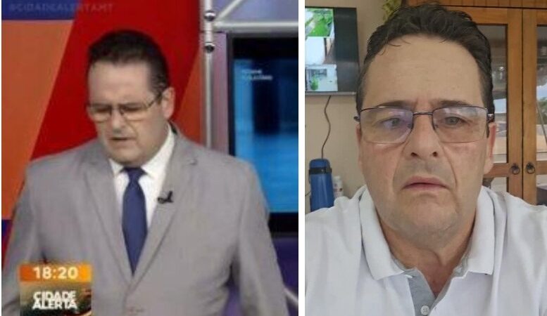 Apresentador realiza exames no coração após mal-estar durante programa ao vivo em Cuiabá; veja vídeo