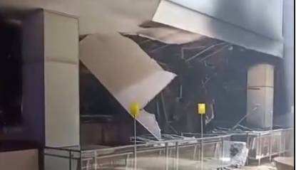 Incêndio em loja fecha shopping e deixa feridos; Veja vídeo